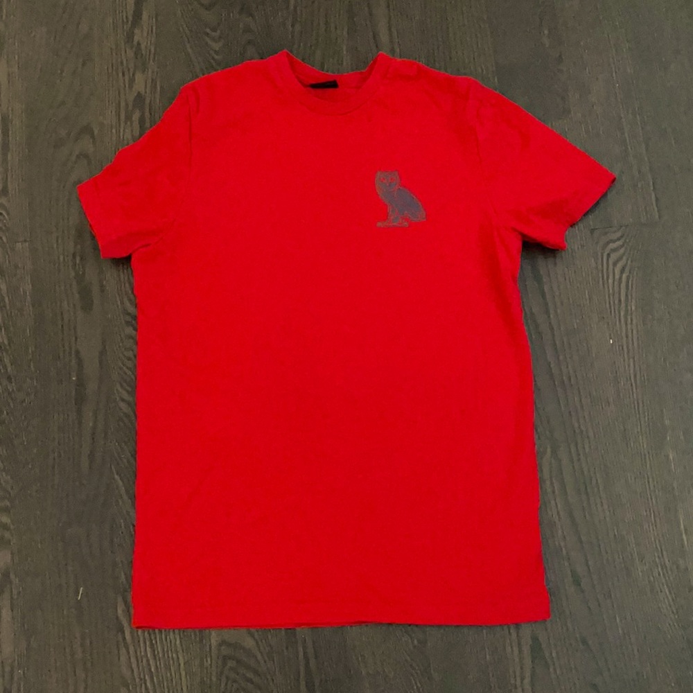 OVO Red Shirt with Owl